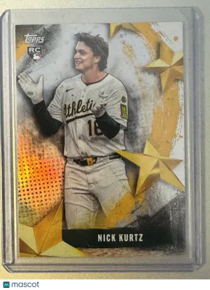 2025 Topps Stars of MLB Nick Kurtz #SMLB-61 RC