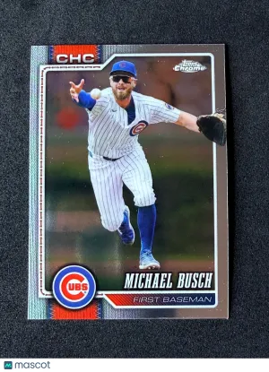 2026 Topps Chrome 26 Michael Busch Chicago Cubs