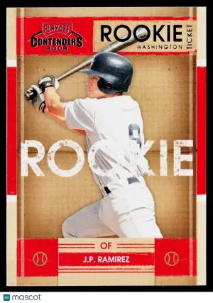 2008 Playoff Contenders J.P. Ramirez #25