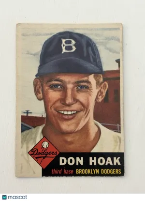 1953 Topps Don Hoak #176
