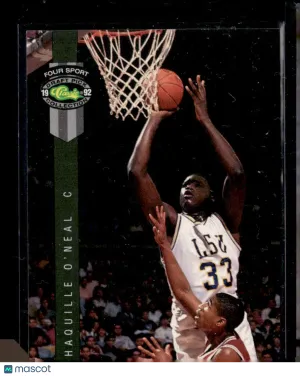 1992 Classic Four Sport Draft Pick Collection Shaquille O'Neal #1