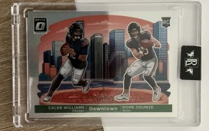 2024 Donruss Optic Caleb Williams Rome Odunze Downtown