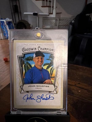 2026 Upper Deck Goodwin Champions #A-JS John Shuster Autographs