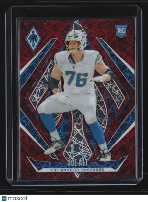 Joe Alt 2025 Panini Phoenix - Rookies #204-Red Lazer - LA Chargers /199