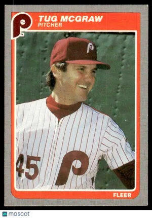 1985 Baseball Card Tug McGraw #261