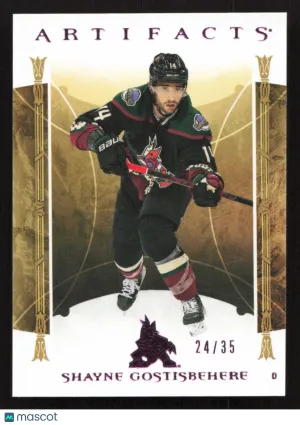 2022-23 Upper Deck Artifacts Shayne Gostisbehere #131 Pink SN