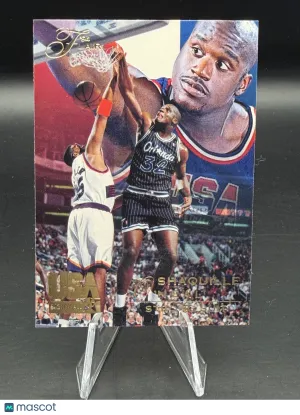 Shaquille O'Neal 1994 Fleer USA Basketball Strong Suit #7 - USA Basketball Orlando Magic