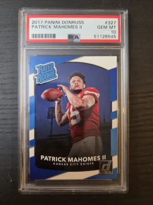 2017 Panini Donruss Patrick Mahomes Ii