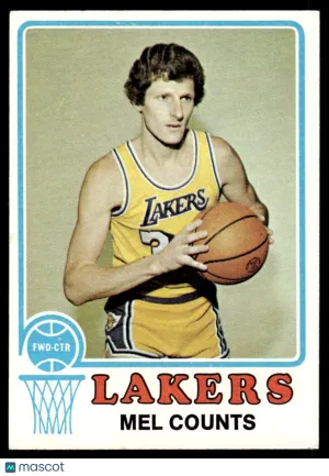 1973 Basketball Mel Counts #151