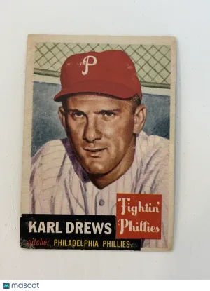 1953 Topps Karl Drews #59