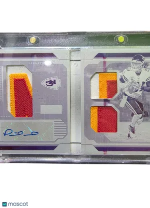 2020 Panini Playbook Material Auto 1/1 Patrick Mahomes II #PMA-PM Booklet Patch