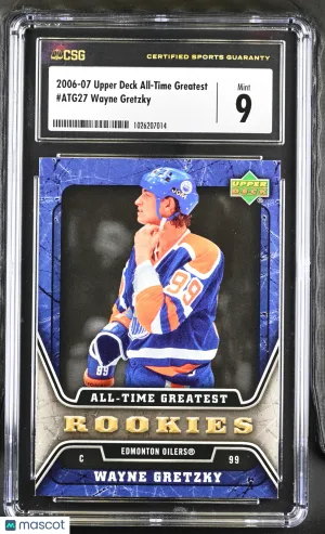 2006-07 Upper Deck All-Time Greatest Wayne Gretzky #ATG27 CGC 9