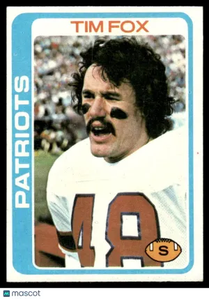 1978 Football Tim Fox #242