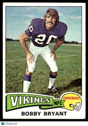 1975 Football Bobby Bryant #316