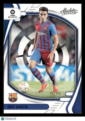 2021-22 Panini Chronicles: Absolute La Liga Blue Eric Garcia #48 SN