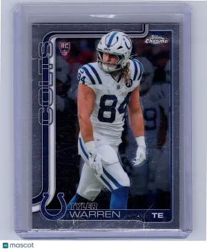 2025 Topps Chrome Tyler Warren #346 RC