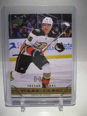 2021-22 Upper Deck '06-07 Retro High Gloss #T76 Trevor Zegras Young Guns #/100