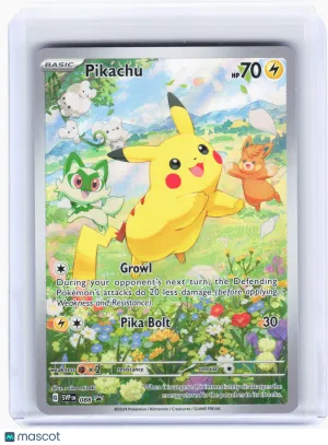 2024 Pokemon—Pikachu #088 Scarlet & Violet Promo Cards—Black Star Promo Holo