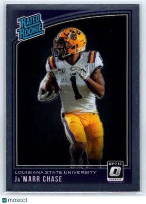2021 Panini Chronicles Draft Picks Ja'Marr Chase #205 LSU Tigers
