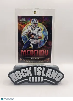 Josh Allen 2025 Topps Chrome Cosmic #PPM-JA Mercury