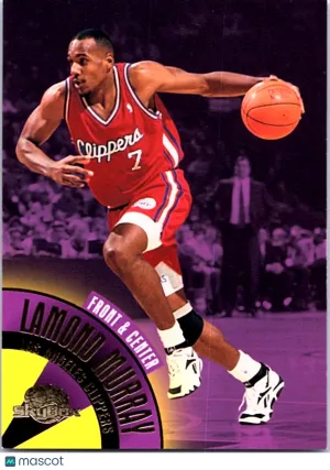 1995 SkyBox Lamond Murray #128 Front & Center