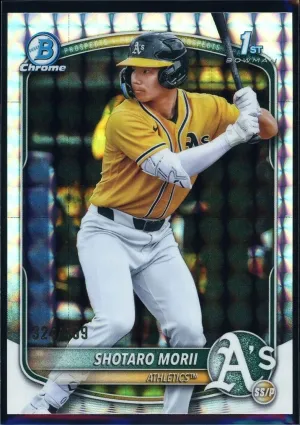 Shotaro Morii 2025 Bowman Chrome #BCP-170 1st Geometric Refractor /499