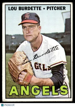 1967 Baseball Card Lou Burdette #265
