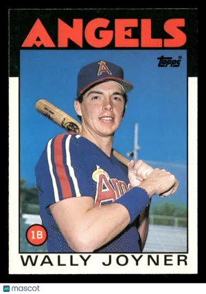 1986 Topps Traded Wally Joyner #51T