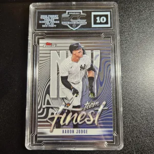 Topps Finest Team Finest Aaron Judge ECC10