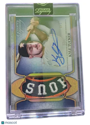 2025 Topps Dynasty Kyle Tucker #DAP-KT3 On-Card Autograph Patch 1/1 Memorabilia