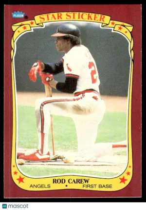 1986 Baseball Rod Carew #20