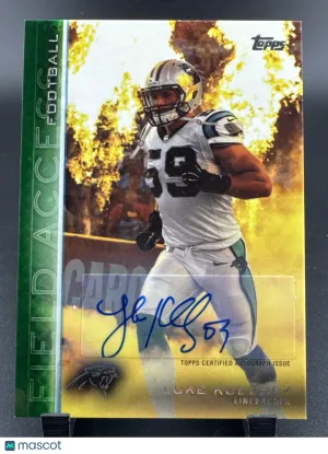 2015 Topps Field Access Luke Kuechly #125 /50