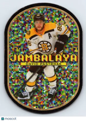 2024 SkyBox Metal Universe Hockey David Pastrnak #6 OF 11 Jambalaya
