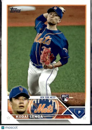 2023 Topps Series Two Kodai Senga #362 Orange Border RC
