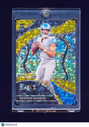 2023 Panini Select Hendon Hooker #No. 268 Gold Disco Prizm Short Print Parallel/Variety Rookie
