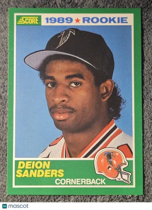 1989 Score #246 Deion Sanders Rookie RC