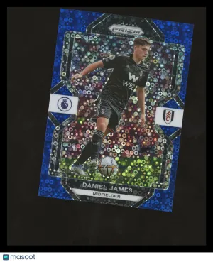 Daniel James 2022 Panini Prizm Premier League #262 Breakaway Blue 72/75 Fulham