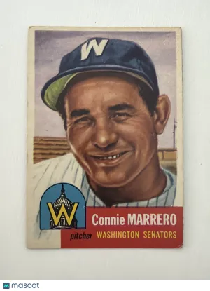 1953 Topps Connie Marrero #13 Nicely Centered