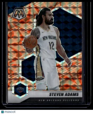 2021 Panini Mosaic Steven Adams #179 Reactive Orange