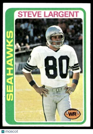 1978 Football Steve Largent #443
