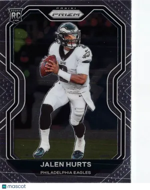2020 Panini Prizm Football Jalen Hurts Rookie RC #343 Philadelphia Eagles