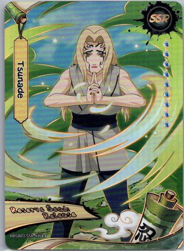 2026 Kayou Naruto: Jin: Series 3 #NRSA03-SSR-016L3 Tsunade SSR